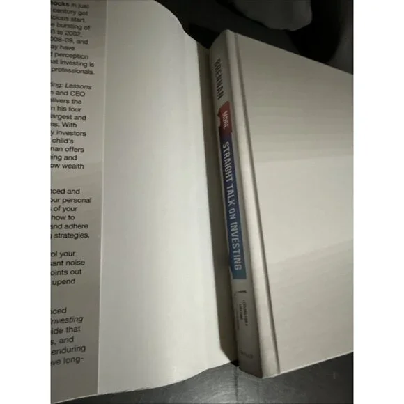 More Straight Talk on Investing: Lessons for a Lifetime - Hardcover - VERY GOOD - Picture 4 of 5